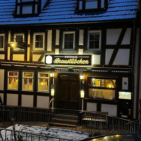 Отель Gaststaette Braustuebchen Шлиц Экстерьер фото