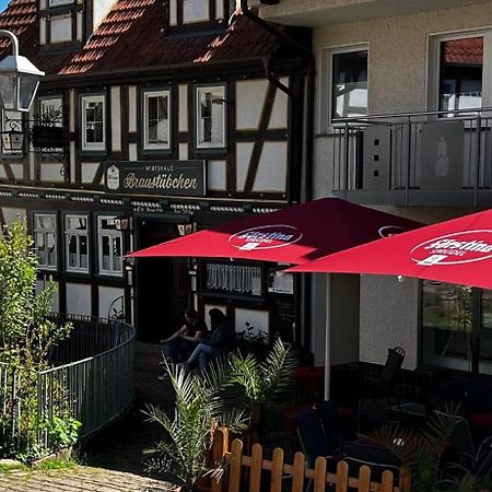 Отель Gaststaette Braustuebchen Шлиц Экстерьер фото