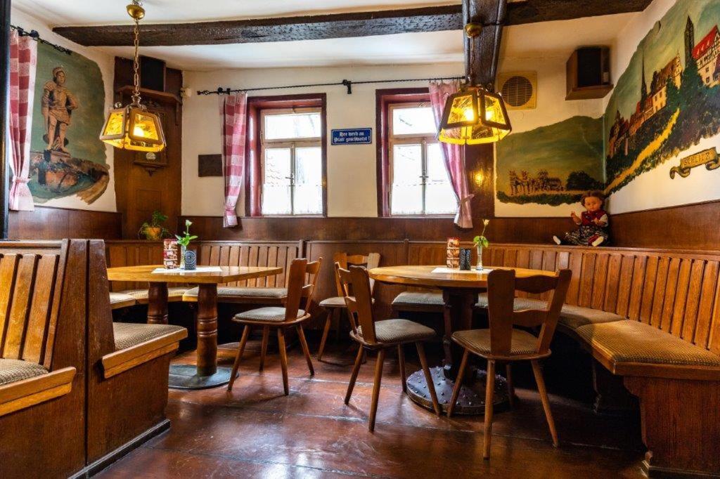 Отель Gaststaette Braustuebchen Шлиц Экстерьер фото